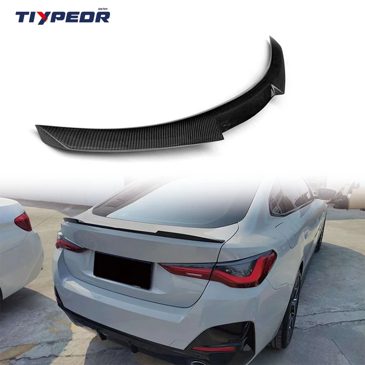 TIYPEOR Carbon Fiber 3K Twill Weave Rear Spoiler For BMW 4 Series G26 420i 430i 435i M4 High Strength
TIYPEOR Carbon Fiber 3K Twill Weave Rear Spoiler For BMW 4 Series G26 420i 430i 435i M4 High Strength