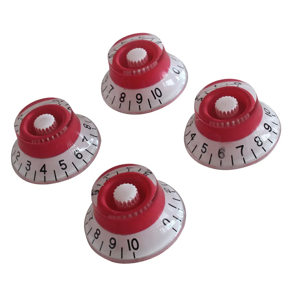 Комплект из 4 красных колпачков для ручек регуляторов громкости и тембра GD27, идеально подходящих для электрогитар, для замены оригинальных деталей.
Комплект из 4 красных колпачков для ручек регуляторов громкости и тембра GD27, идеально подходящих для электрогитар, для замены оригинальных деталей.
