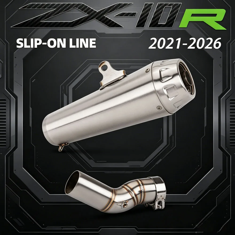 Motorcycle Exhaust Tail Tube Kit Middle Adapter Escape Muffler With DB Killer For Kawasaki ZX10R ZX10RR ZX-10R/10RR 2021-2026
Motorcycle Exhaust Tail Tube Kit Middle Adapter Escape Muffler With DB Killer For Kawasaki ZX10R ZX10RR ZX-10R/10RR 2021-2026