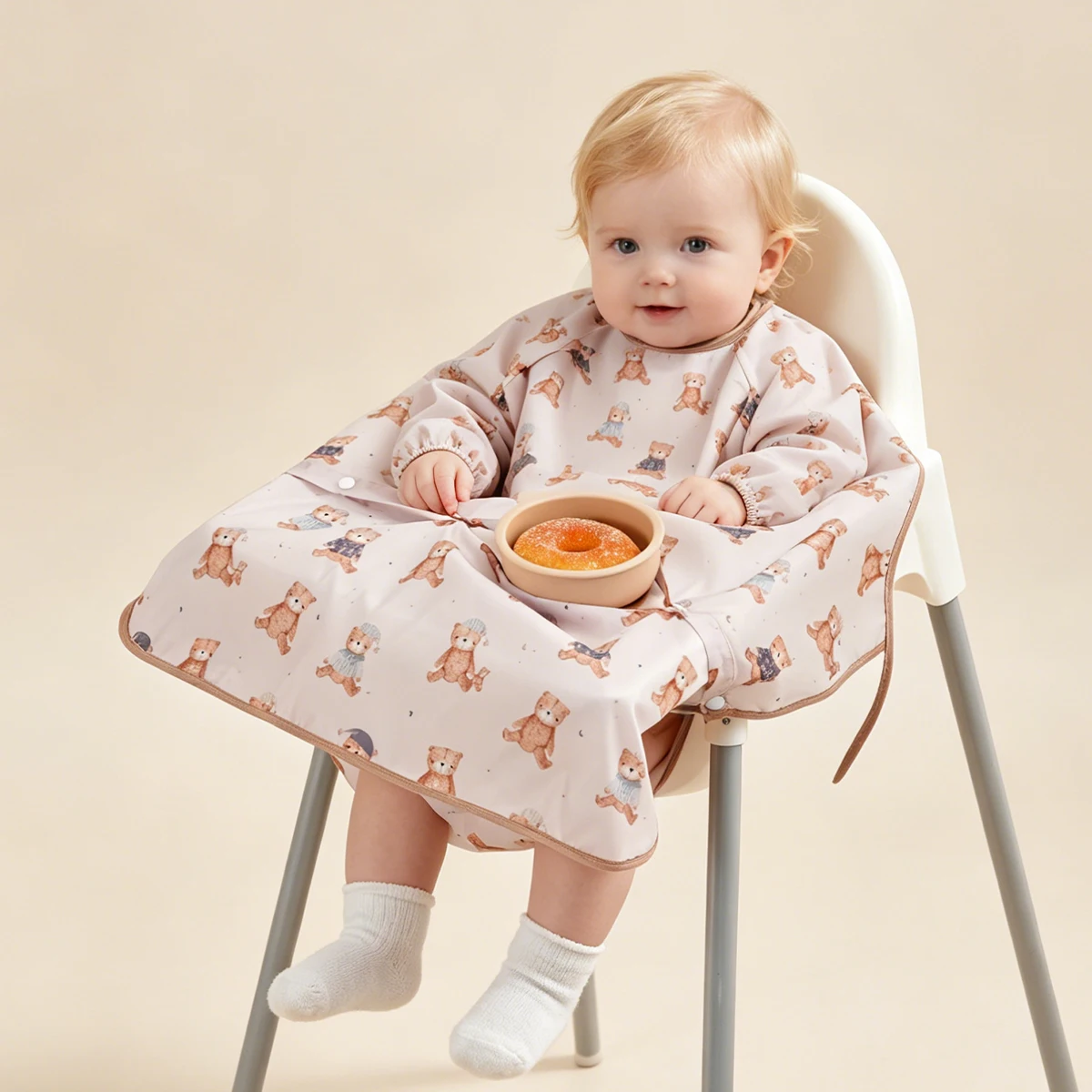 HappyFlute Adjustable Full Coverage Apron For Children Soft Machine Washed Baby Bib Waterproof and Dirt Proof Apron Cute Print
HappyFlute Adjustable Full Coverage Apron For Children Soft Machine Washed Baby Bib Waterproof and Dirt Proof Apron Cute Print