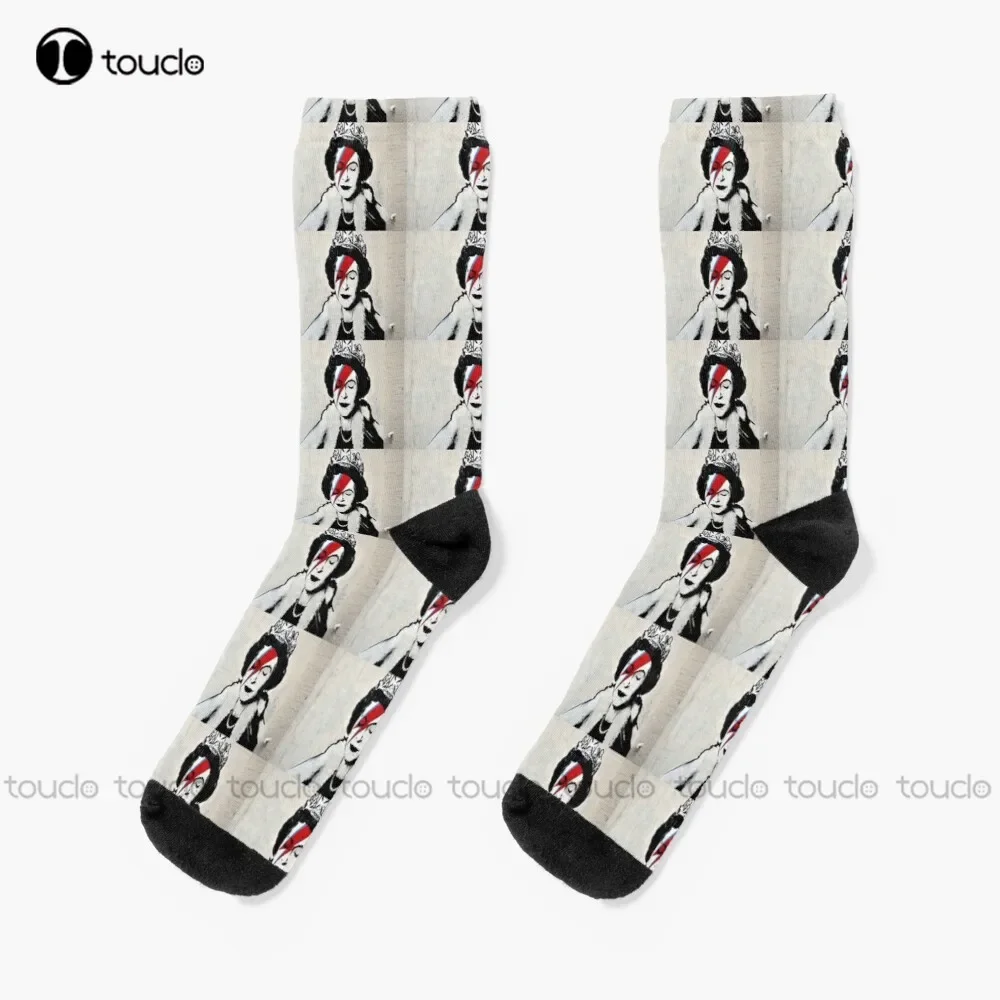 Bansky Street Art Queen Elizabeth Lightning Socks Girls White Socks 360° Digital Print Unisex Adult Creative Funny Socks New Art
Bansky Street Art Queen Elizabeth Lightning Socks Girls White Socks 360° Digital Print Unisex Adult Creative Funny Socks New Art