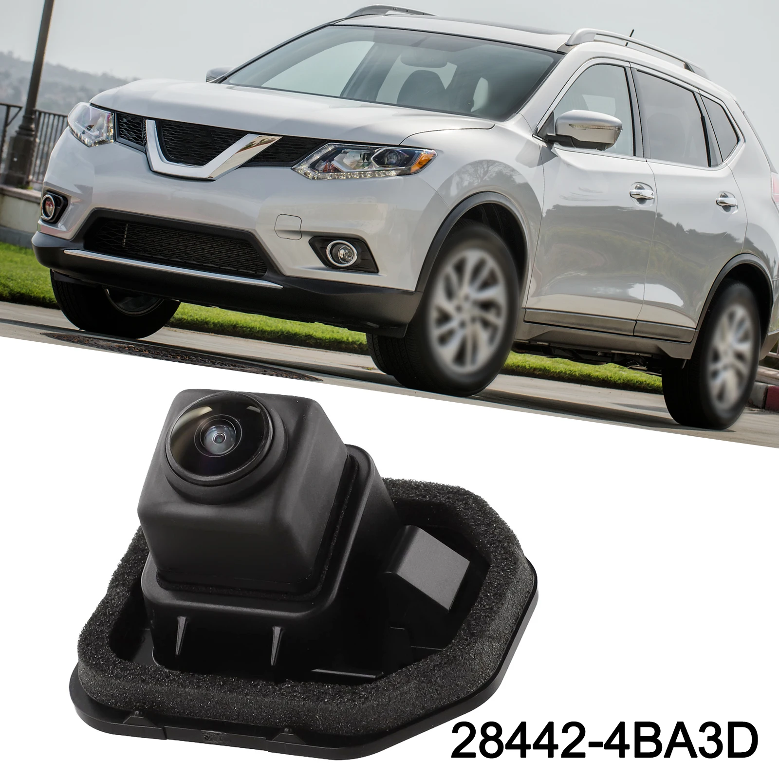 Камера заднего вида для парковки и движения задним ходом, совместимая с Nissan Rogue 2014-2016 и Nissan X-TRAIL, модель 284424BA3D, 12В
Камера заднего вида для парковки и движения задним ходом, совместимая с Nissan Rogue 2014-2016 и Nissan X-TRAIL, модель 284424BA3D, 12В