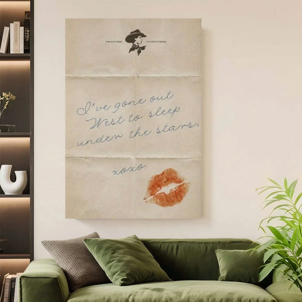 Framed 1pc Vintage Western Poster - "I've Gone Out West" Old West Decor With Cowboy Hat Graphic - Beige & Brown Retro Wall Art P
Framed 1pc Vintage Western Poster - "I've Gone Out West" Old West Decor With Cowboy Hat Graphic - Beige & Brown Retro Wall Art P