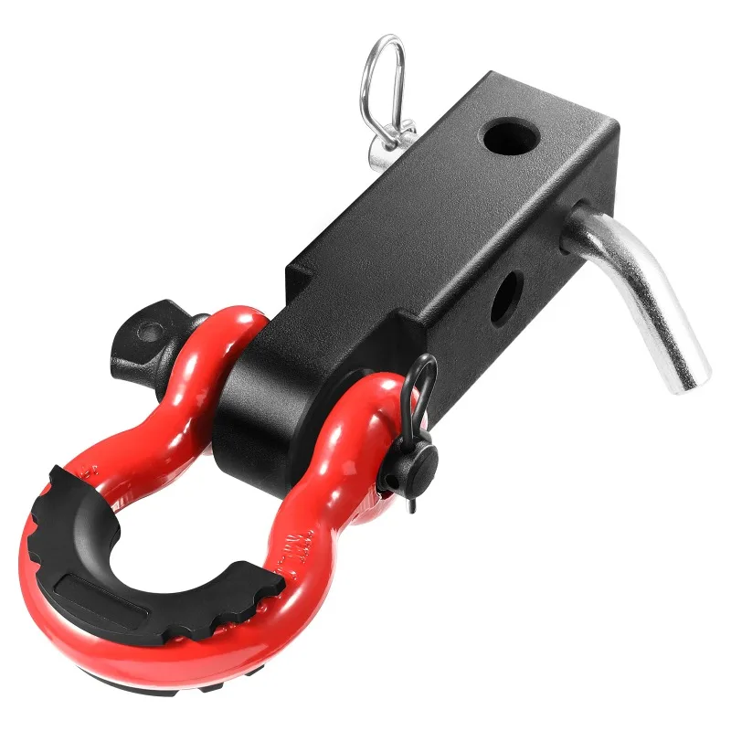 2in D-Ring Shackle Hitch Receiver with Trailer Hitch Lock Pin Towing Accessories for Trucks Off-Road Vehicle Recovery
2in D-Ring Shackle Hitch Receiver with Trailer Hitch Lock Pin Towing Accessories for Trucks Off-Road Vehicle Recovery