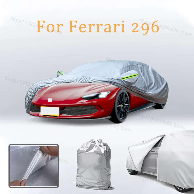 For Ferrari 296 Car Cover Car door zipper - Waterproof All Weather - Automobiles Full Exterior Covers - Sun-proof - Outdoor
For Ferrari 296 Car Cover Car door zipper - Waterproof All Weather - Automobiles Full Exterior Covers - Sun-proof - Outdoor