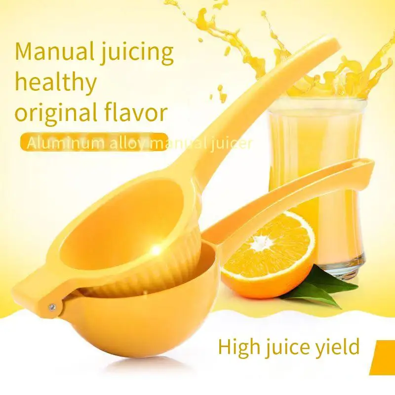Manual juicer, household lemon clip juicer, aluminum alloy mini water juicer, orange juicer
Manual juicer, household lemon clip juicer, aluminum alloy mini water juicer, orange juicer