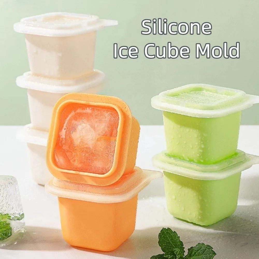 6/12pcs New Silicone Ice Cube Mold Easily Release with Lid DIY Ice Cube Box Square Shape Reusable Ice Cube Tray Kitchen Gadgets
6/12pcs New Silicone Ice Cube Mold Easily Release with Lid DIY Ice Cube Box Square Shape Reusable Ice Cube Tray Kitchen Gadgets