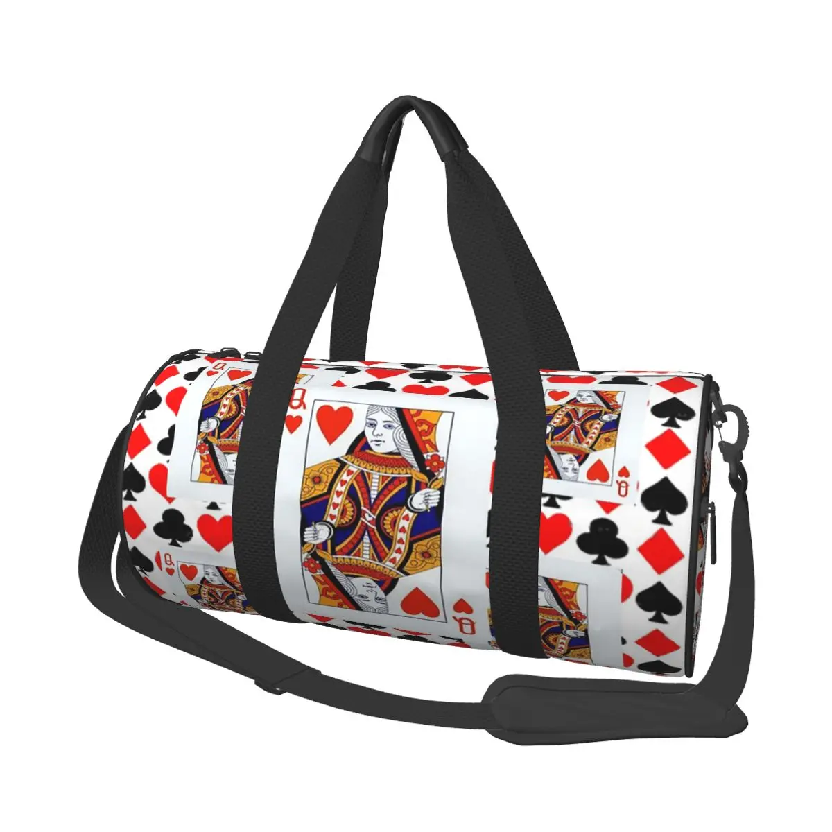 Queen Of Hearts Large Duffle Gym Bag Multi-Functional Duffle Travel Bags Handbags Fitness bag
Queen Of Hearts Large Duffle Gym Bag Multi-Functional Duffle Travel Bags Handbags Fitness bag