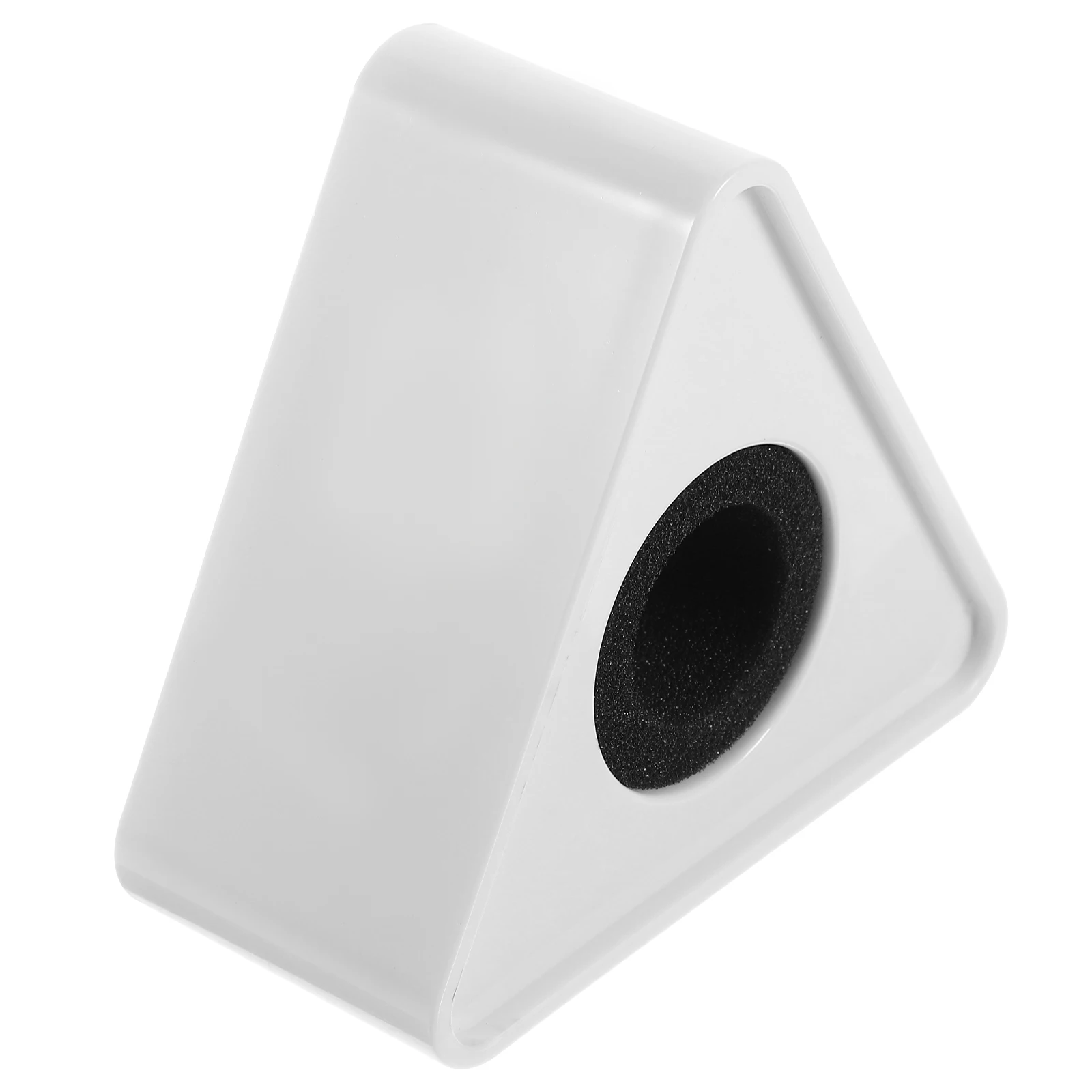 Portable Triangular Microphone Station Logo White ABS 9 4cm Diameter 5cm Height PVC Engraving Sticker Interview DJ Accessories
Portable Triangular Microphone Station Logo White ABS 9 4cm Diameter 5cm Height PVC Engraving Sticker Interview DJ Accessories