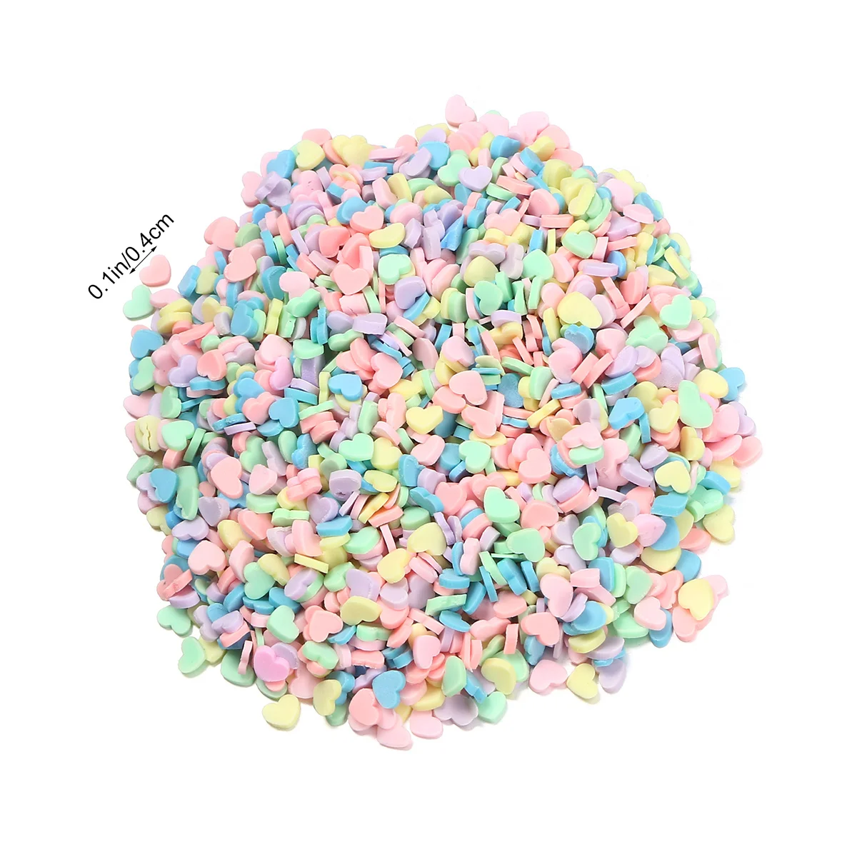 100G Mixed Color Polymer Heart Sprinkles Filler For Diy Phone Case Decor Scrapbooking Hairpin Making Craft Projects
100G Mixed Color Polymer Heart Sprinkles Filler For Diy Phone Case Decor Scrapbooking Hairpin Making Craft Projects