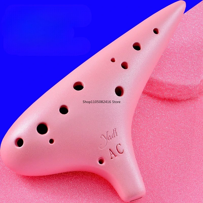 Ceramic Frosted Ocarina 12 Hole AC Tune Funny Orff Instruments Professional Beginner Student Ocarina Musical Instruments
Ceramic Frosted Ocarina 12 Hole AC Tune Funny Orff Instruments Professional Beginner Student Ocarina Musical Instruments