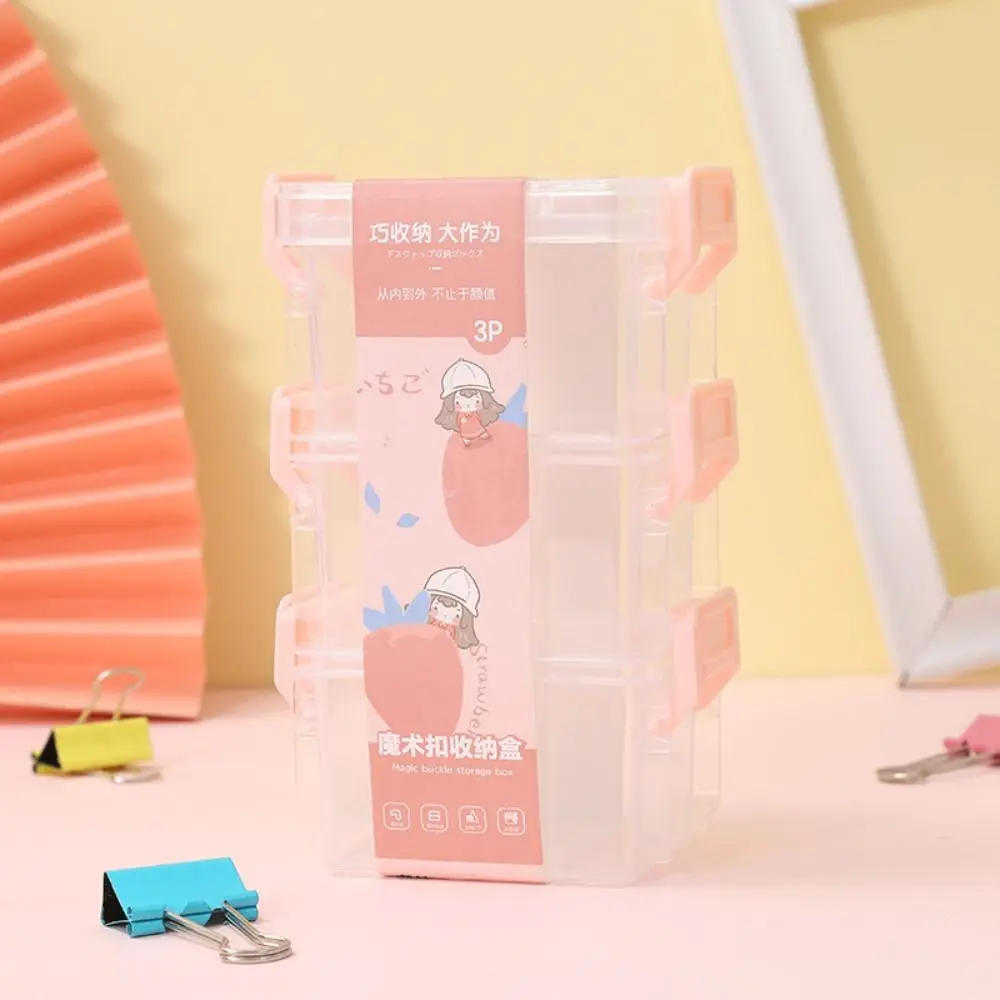 Waterproof Office Supplies Transparent Trivia Parts Tool Sundries Storage Box Mini Desktop Storage Box Nails Clips Organizer
Waterproof Office Supplies Transparent Trivia Parts Tool Sundries Storage Box Mini Desktop Storage Box Nails Clips Organizer