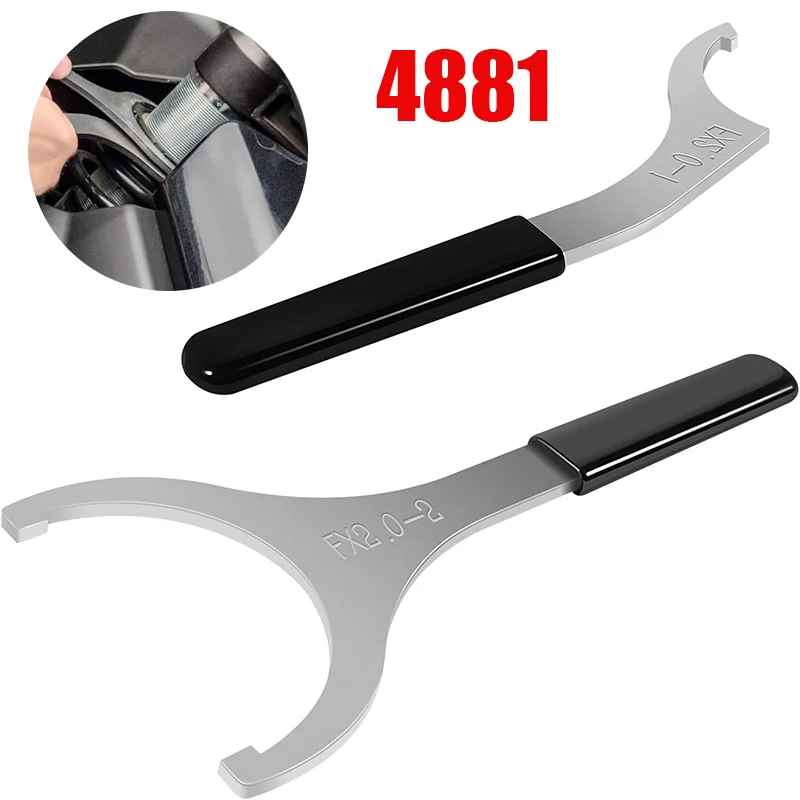 4881 Spring Preload Spanner Wrench Kit Fits for Fox 2.0" Shocks, for Polaris RZR
4881 Spring Preload Spanner Wrench Kit Fits for Fox 2.0" Shocks, for Polaris RZR