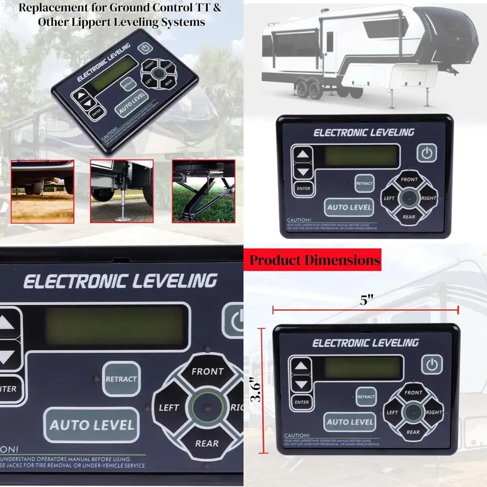 421484 Замена системы выравнивания автофургона, сенсорная панель, замена электронной панели управления выравниванием для Lippert RV, 5-е колесо и путешествия T
421484 Замена системы выравнивания автофургона, сенсорная панель, замена электронной панели управления выравниванием для Lippert RV, 5-е колесо и путешествия T