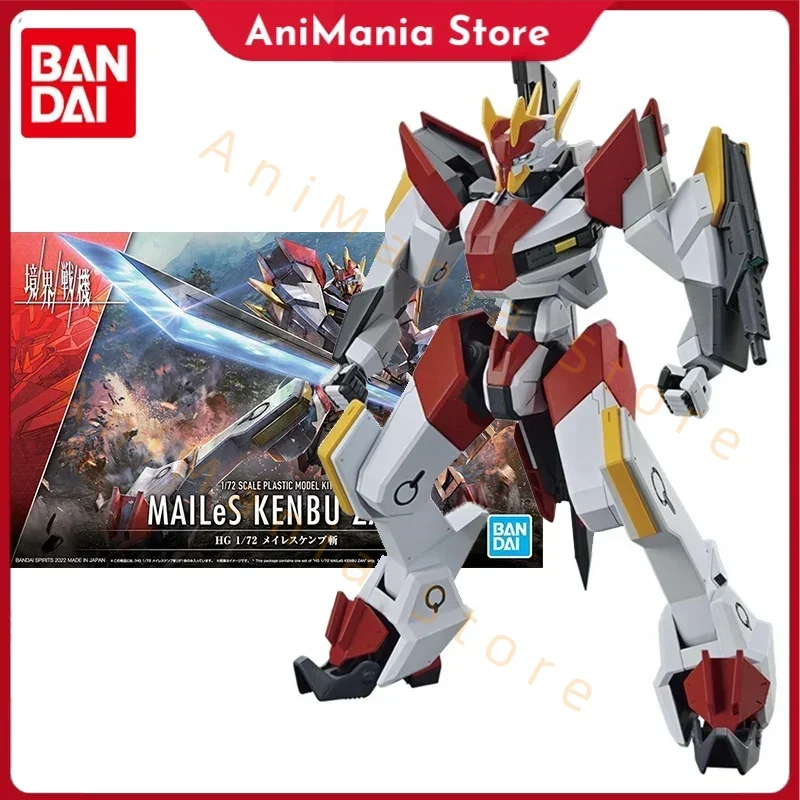 Bandai AMAIM Warrior Anime Figure HG 1/72 YM-02 MAILeS Kenbu Zan Collection Gunpla Genuine Action Figure Toys for Children
Bandai AMAIM Warrior Anime Figure HG 1/72 YM-02 MAILeS Kenbu Zan Collection Gunpla Genuine Action Figure Toys for Children
