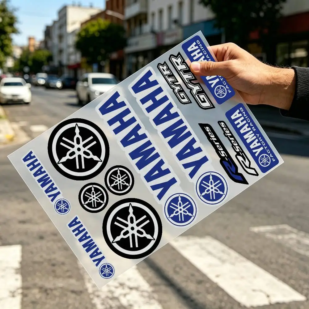 For YAMAHA Motorcycle Reflective Decal Safety Sticker for Helmet Car Bike Durable Self-Adhesive Gift for Rider
For YAMAHA Motorcycle Reflective Decal Safety Sticker for Helmet Car Bike Durable Self-Adhesive Gift for Rider