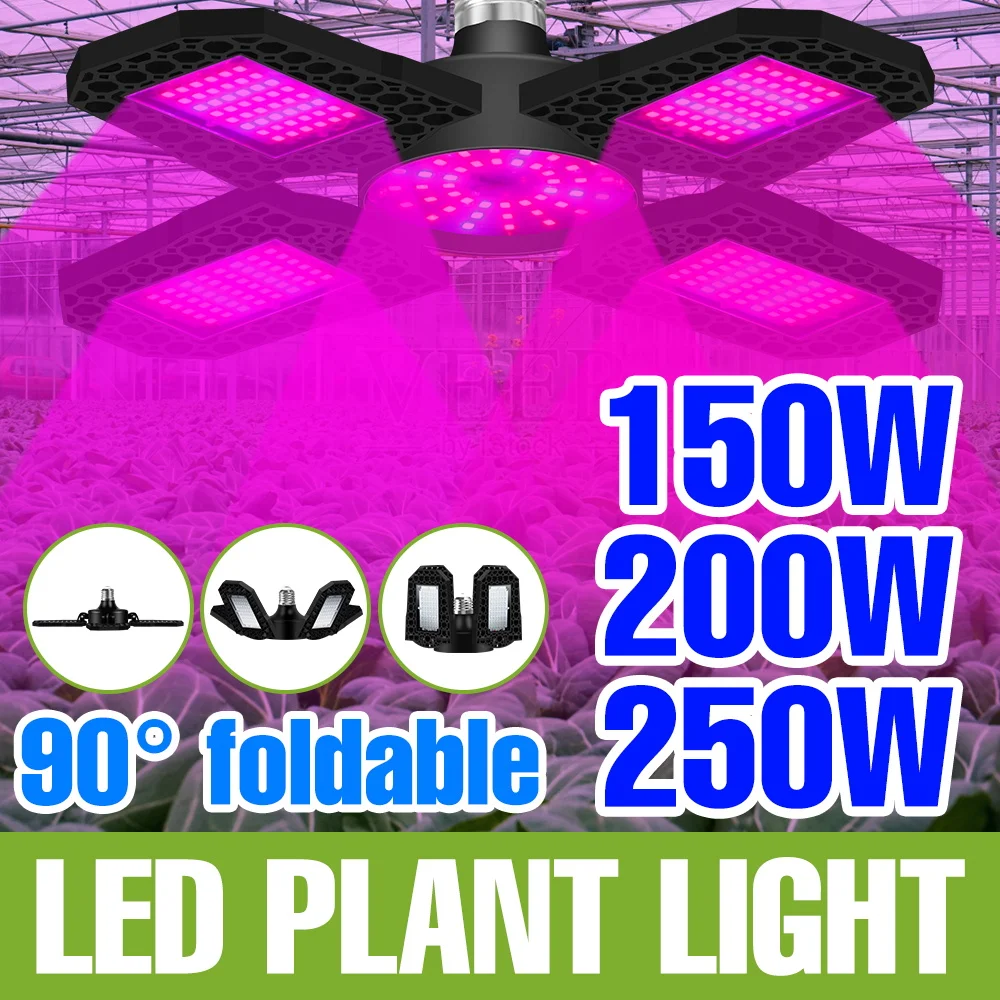 250W LED Full Spectrum Plant Grow Light 220V Indoor Cultivation Planting Lamp E27/E26 Deformable Flower Seeds Vegs Fill Lighting
250W LED Full Spectrum Plant Grow Light 220V Indoor Cultivation Planting Lamp E27/E26 Deformable Flower Seeds Vegs Fill Lighting