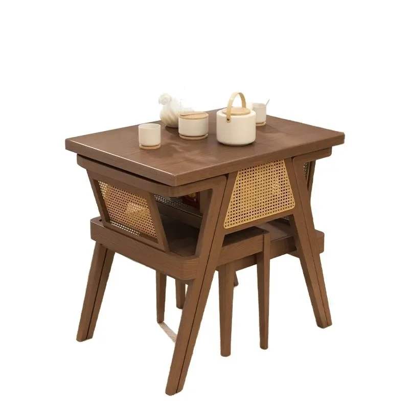 Balcony tea table and chair combination small rattan woven small table and chair leisure three-piece set small apartment
Balcony tea table and chair combination small rattan woven small table and chair leisure three-piece set small apartment