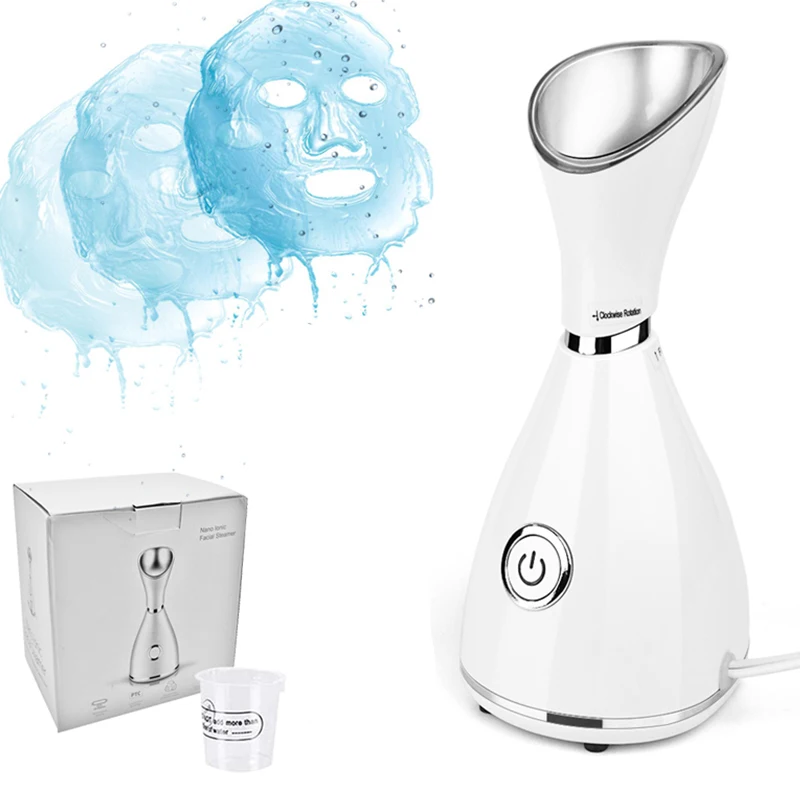 Salon Professional Spa Private Label Electric Hot Warm Mist Ionic Nano Portable Mini Face Facial Steamer
Salon Professional Spa Private Label Electric Hot Warm Mist Ionic Nano Portable Mini Face Facial Steamer
