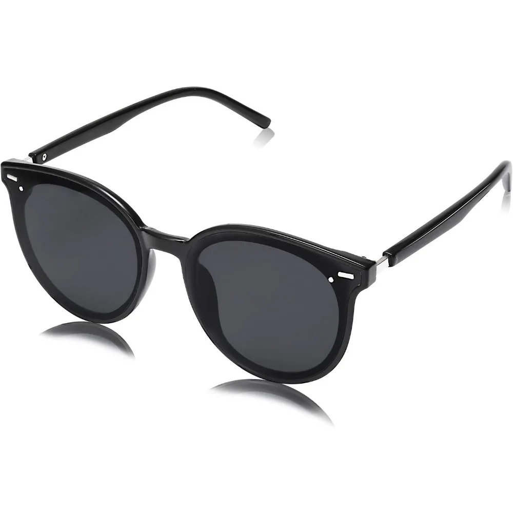Lunettes de soleil femmes tendances 2025, style rond rétro avec monture large
Lunettes de soleil femmes tendances 2025, style rond rétro avec monture large