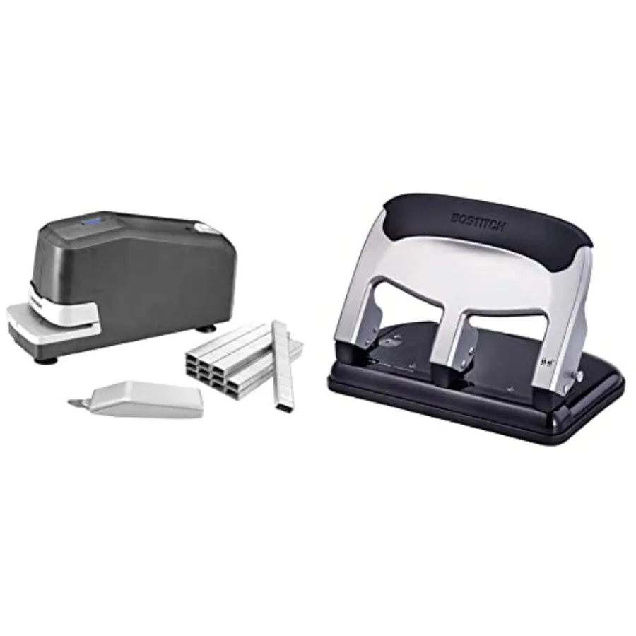 Электрический степлер Office Impulse Heavy Duty Value Pack и дырокол EZ Squeeze Heavy Duty на 3 отверстия для 40 листов, для городского использования, с меньшим усилием
Электрический степлер Office Impulse Heavy Duty Value Pack и дырокол EZ Squeeze Heavy Duty на 3 отверстия для 40 листов, для городского использования, с меньшим усилием