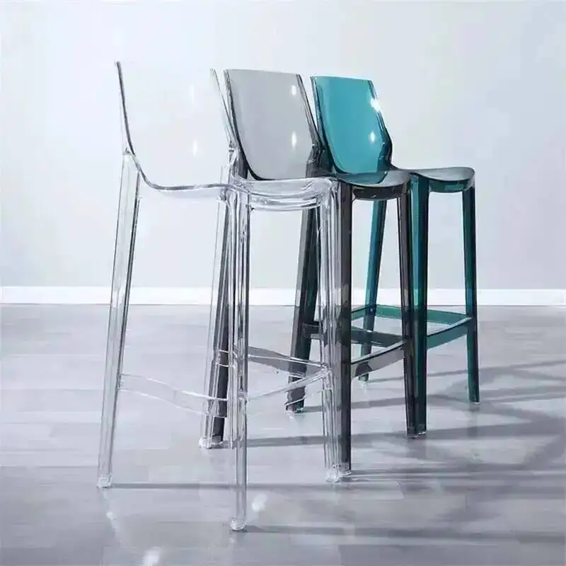Стулья, коммерческий табурет с высокими ножками, высокоакриловый скандинавский пластиковый хрустальный барный стул для кухонной мебели
Стулья, коммерческий табурет с высокими ножками, высокоакриловый скандинавский пластиковый хрустальный барный стул для кухонной мебели