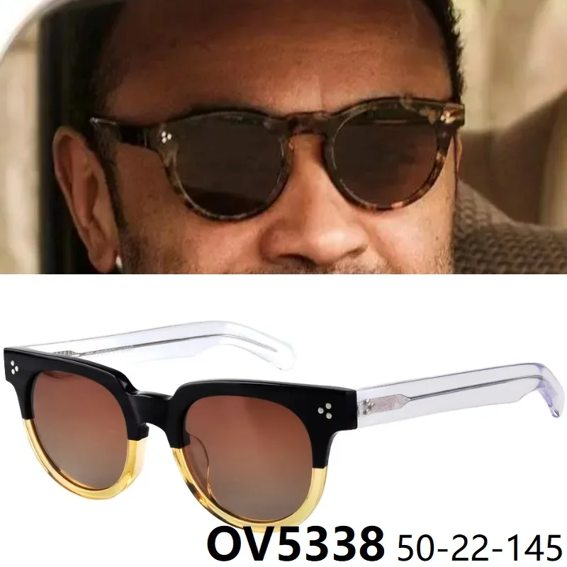 Acetate Sunglasses Polarized HD Retro Round Gradient Sun Glasses Frame Men Women Driving High Quality USA Style 5338 Sunnies
Acetate Sunglasses Polarized HD Retro Round Gradient Sun Glasses Frame Men Women Driving High Quality USA Style 5338 Sunnies
