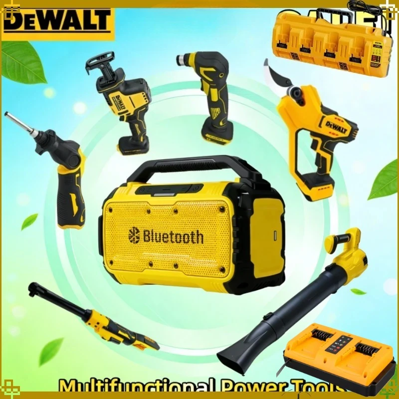 Электроинструмент Dewalt: беспроводная сабельная пила, ручная угловая шлифовальная машина, портативная сабельная пила, электроинструмент.
Электроинструмент Dewalt: беспроводная сабельная пила, ручная угловая шлифовальная машина, портативная сабельная пила, электроинструмент.