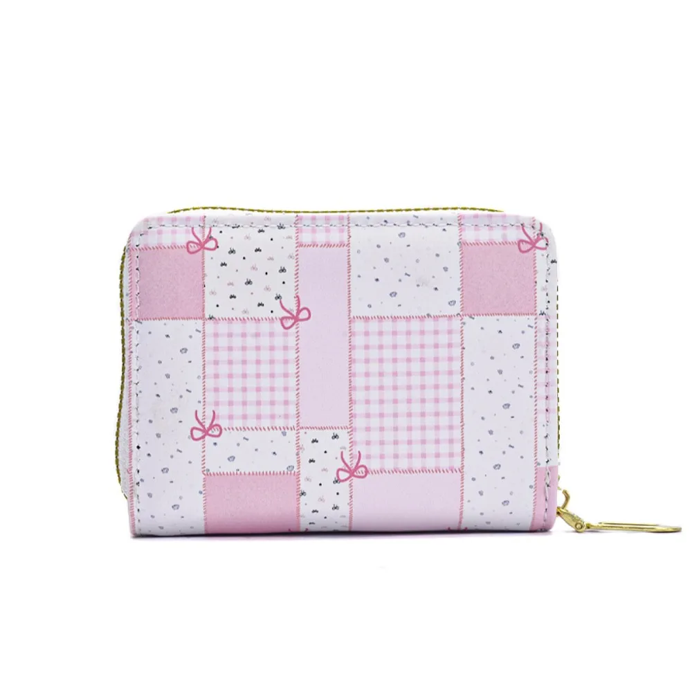 Fashion PU Leather Bow Short Wallet Large Capacity Zipper Coin Purse Multi-card Slot Women Wallet
Fashion PU Leather Bow Short Wallet Large Capacity Zipper Coin Purse Multi-card Slot Women Wallet