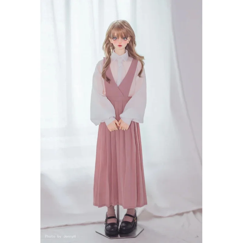 BJD Doll Clothes Fit 1/3 1/4 Uncle size temperament Shirt Back Strap dress Set Doll accessories
BJD Doll Clothes Fit 1/3 1/4 Uncle size temperament Shirt Back Strap dress Set Doll accessories