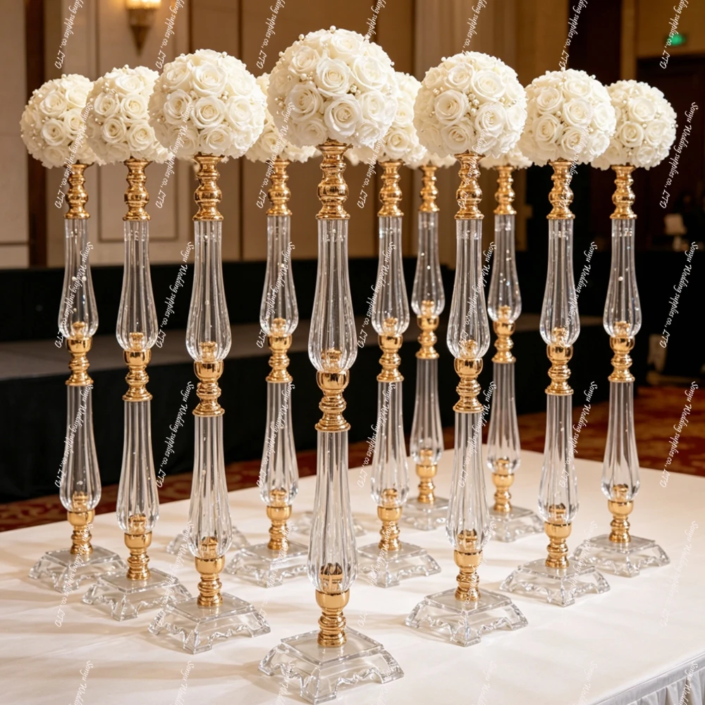 10pcs)f30 50-120cm High Quality Transparent Clear Acrylic Cylindrical Flower Stand Wedding Table Centerpiece
10pcs)f30 50-120cm High Quality Transparent Clear Acrylic Cylindrical Flower Stand Wedding Table Centerpiece