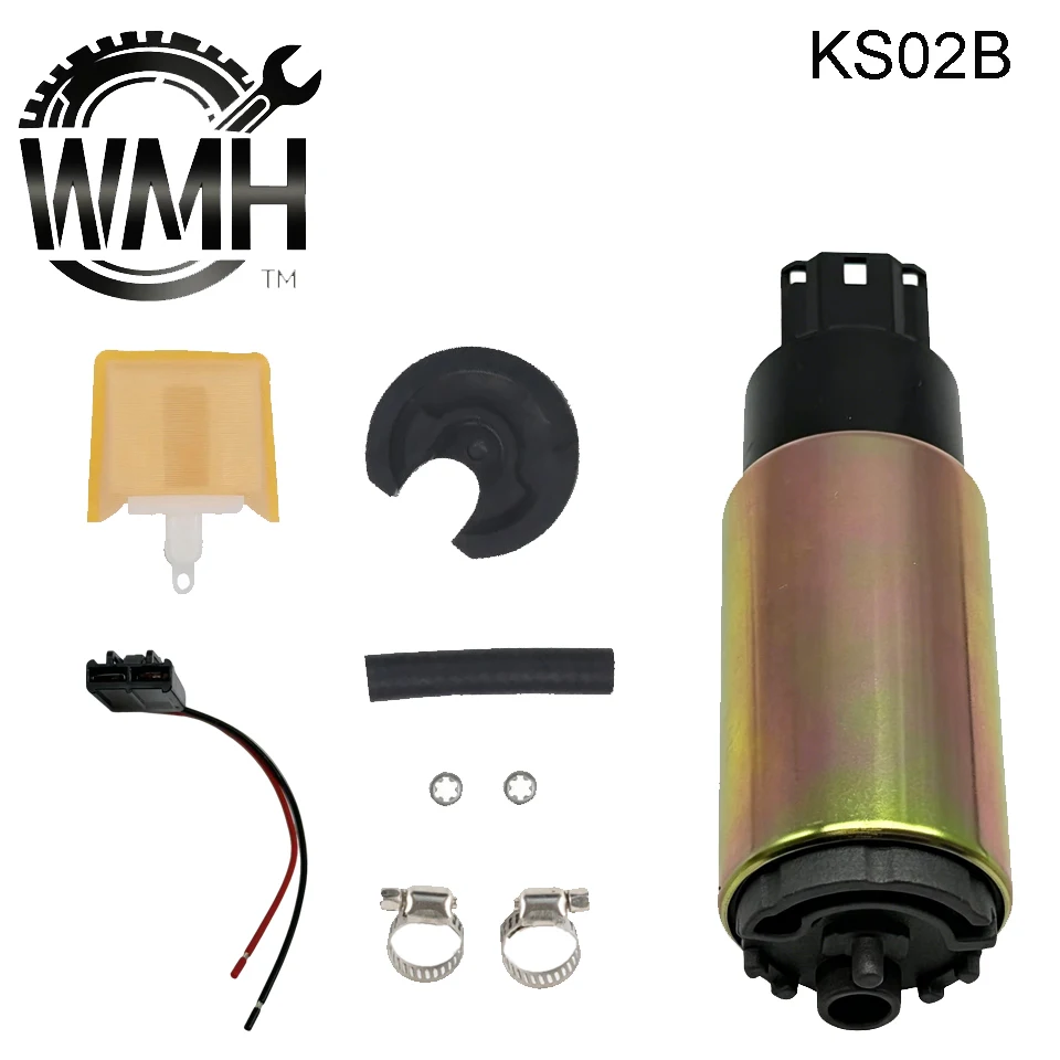 KS02B Universal 12V In-Tank Electric Fuel Pump EFI Replacement Kit For Most Cars ATVs
KS02B Universal 12V In-Tank Electric Fuel Pump EFI Replacement Kit For Most Cars ATVs