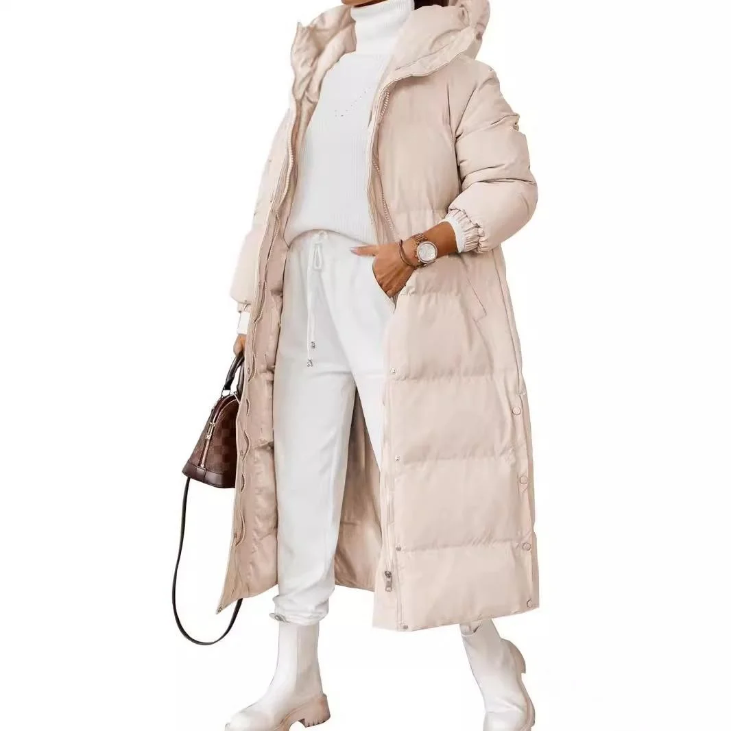 Women's Hooded Extended Cotton Jaet with Zipper Long Thiened Summer Sve Long Regular Pattern Color
Women's Hooded Extended Cotton Jaet with Zipper Long Thiened Summer Sve Long Regular Pattern Color