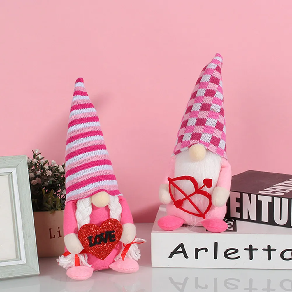 2 Pcs Ornaments Decoration Valentines Day Gnome Miniature Decorations for Valentine's
2 Pcs Ornaments Decoration Valentines Day Gnome Miniature Decorations for Valentine's