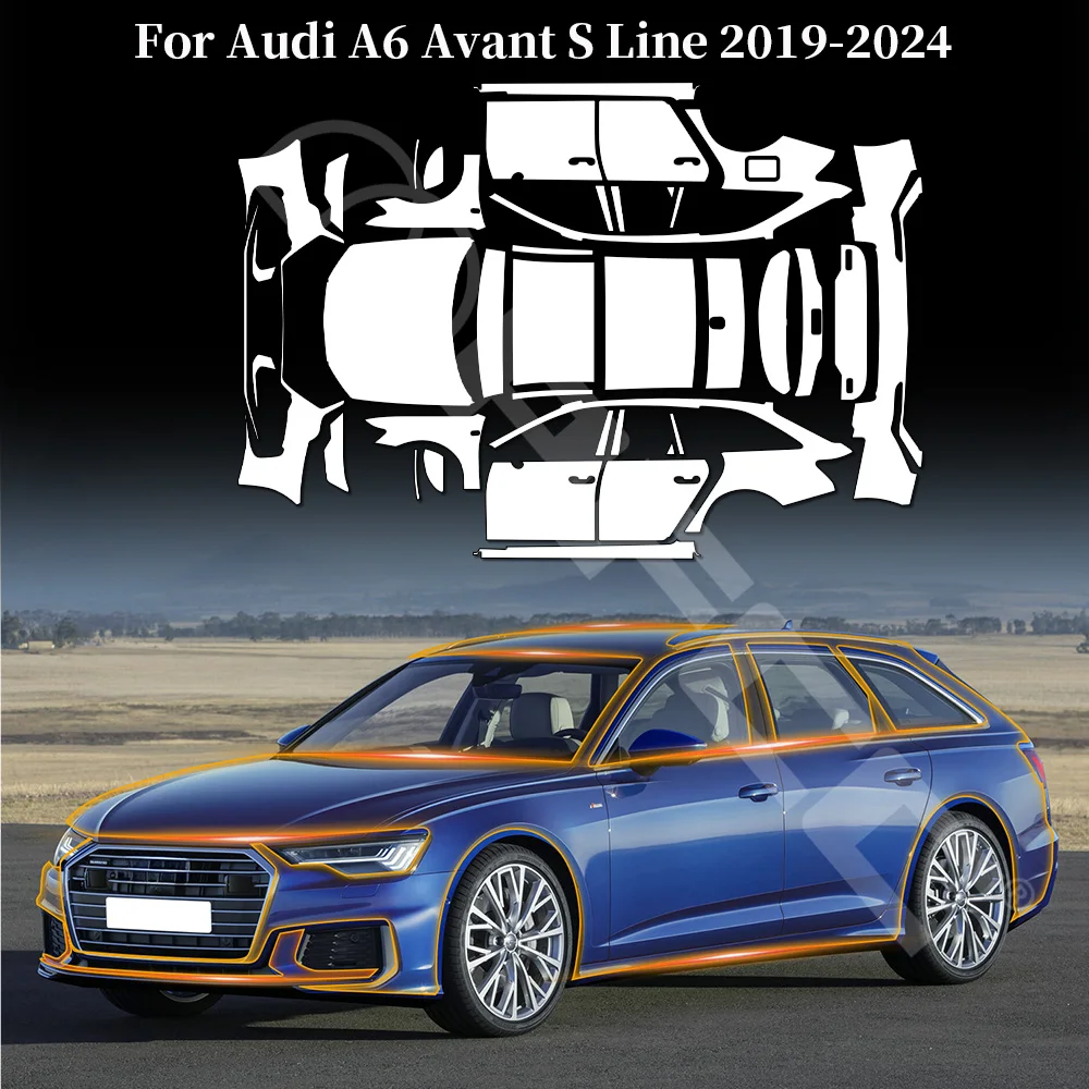 For Audi A6 Avant S Line 2019-2024 Pre-cut PPF TPU Car Paint Protection Film Clear Bra Anti-Scratch Invisible Resistant Cover
For Audi A6 Avant S Line 2019-2024 Pre-cut PPF TPU Car Paint Protection Film Clear Bra Anti-Scratch Invisible Resistant Cover