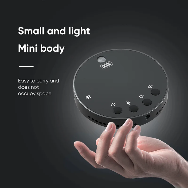 Настольная USB-спикерфон для конференций Sust-aBT 360° ° Всенаправленный конденсаторный микрофон Компьютерный микрофон с динамиком
Настольная USB-спикерфон для конференций Sust-aBT 360° ° Всенаправленный конденсаторный микрофон Компьютерный микрофон с динамиком
