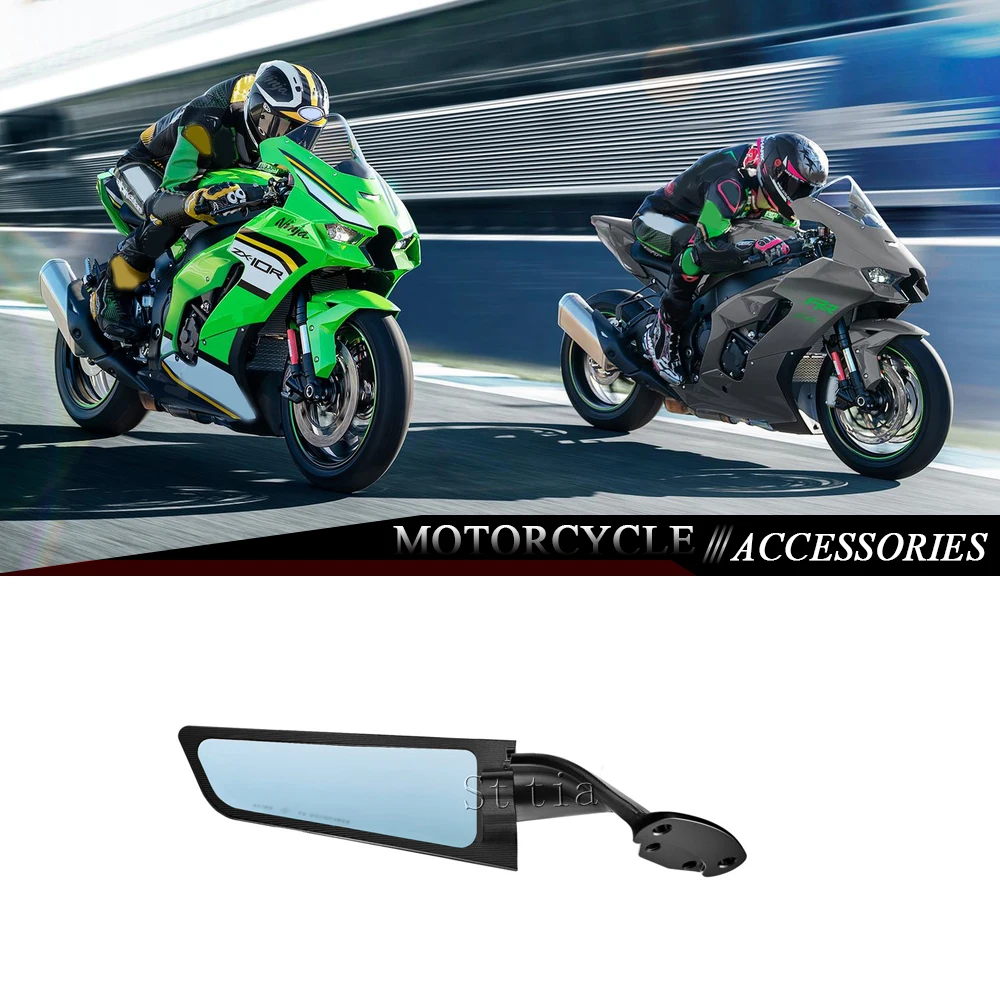 For Kawasaki Ninja 1000 ZX-10RR ZX 10RR ZX-10R ZX10R 2017-2026 Wind Wing Motorcycles Adjustable Rotating Rearview Mirror
For Kawasaki Ninja 1000 ZX-10RR ZX 10RR ZX-10R ZX10R 2017-2026 Wind Wing Motorcycles Adjustable Rotating Rearview Mirror