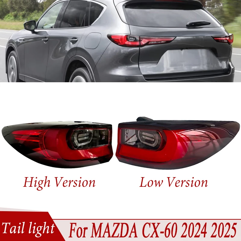 For MAZDA CX-60 2024 2025 Car LED Tail Light Assembly Tail Lamp Rear Turn Signal Light Brake Light Fog Lamp KBB351160 KBB451160
For MAZDA CX-60 2024 2025 Car LED Tail Light Assembly Tail Lamp Rear Turn Signal Light Brake Light Fog Lamp KBB351160 KBB451160