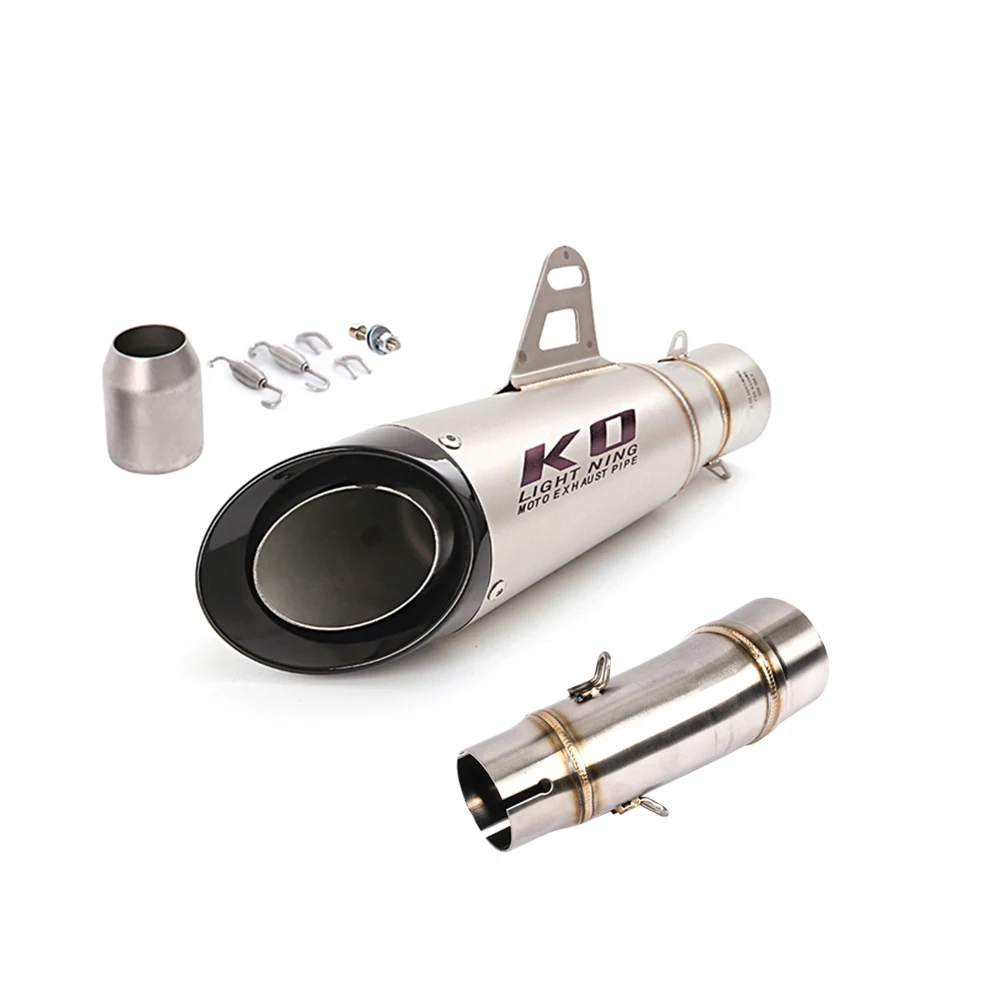 Slip On For Kawasaki Ninja 400 250 2017-2025 Motorcycle Exhaust Escape Systems Stainless Steel Mid Link Pipe With DB Killer
Slip On For Kawasaki Ninja 400 250 2017-2025 Motorcycle Exhaust Escape Systems Stainless Steel Mid Link Pipe With DB Killer