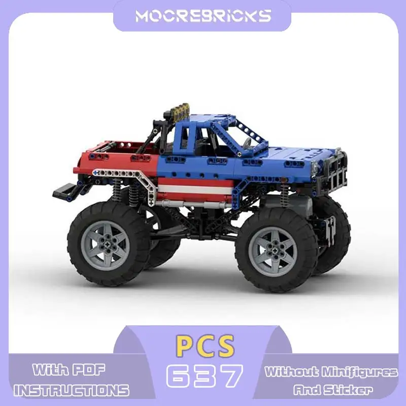 Классический Monster Truck MK4 Современная модель DIY Автомобиль Модульный MOC Строительные блоки Технология Кирпичи Креативные развивающие игрушки Рождественский подарок
Классический Monster Truck MK4 Современная модель DIY Автомобиль Модульный MOC Строительные блоки Технология Кирпичи Креативные развивающие игрушки Рождественский подарок