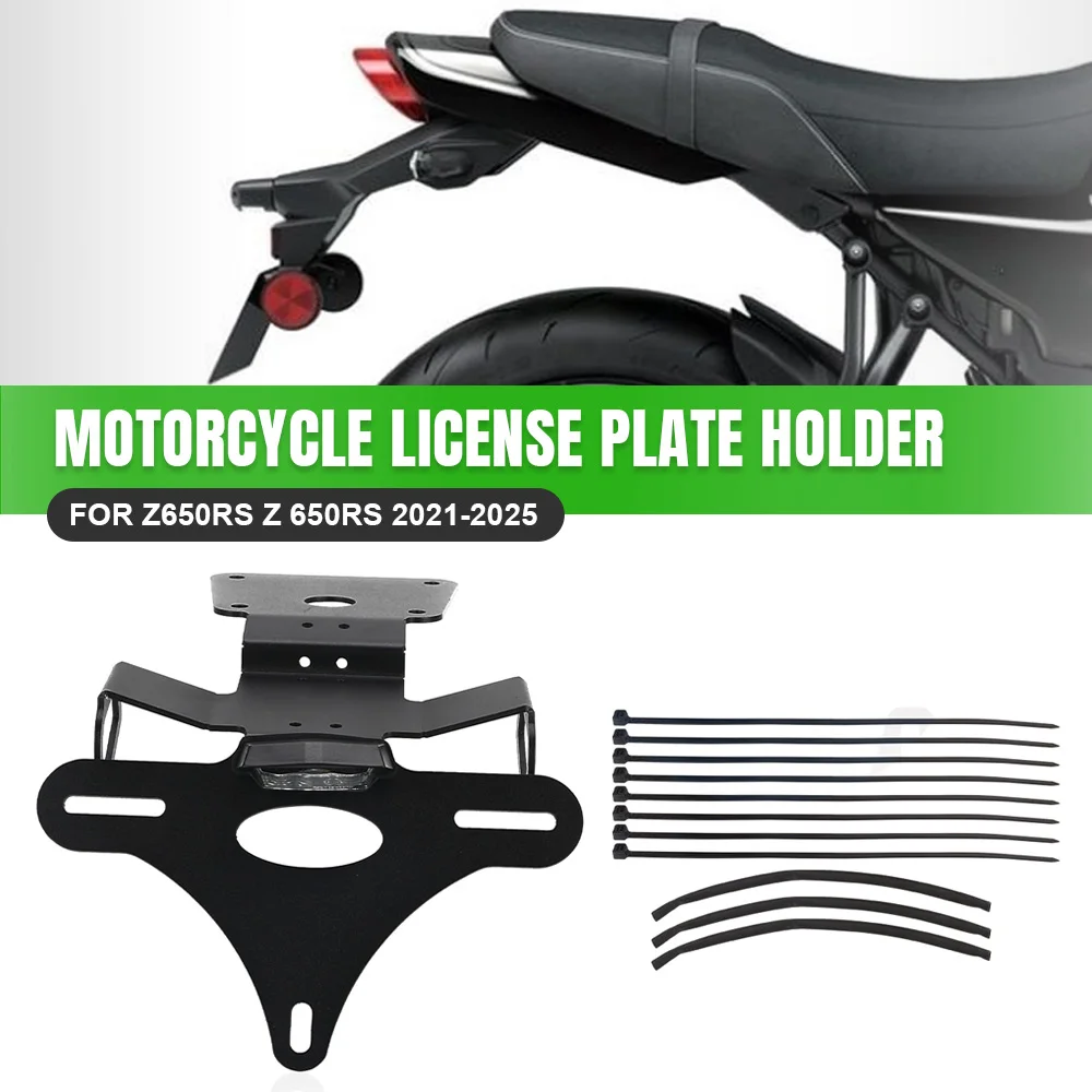 Motorcycle Accessories FOR KAWASAKI Z650RS Z 650RS 2021 2022 2023 2024 2025 Rear License Plate Holder Number Plate Bracket
Motorcycle Accessories FOR KAWASAKI Z650RS Z 650RS 2021 2022 2023 2024 2025 Rear License Plate Holder Number Plate Bracket