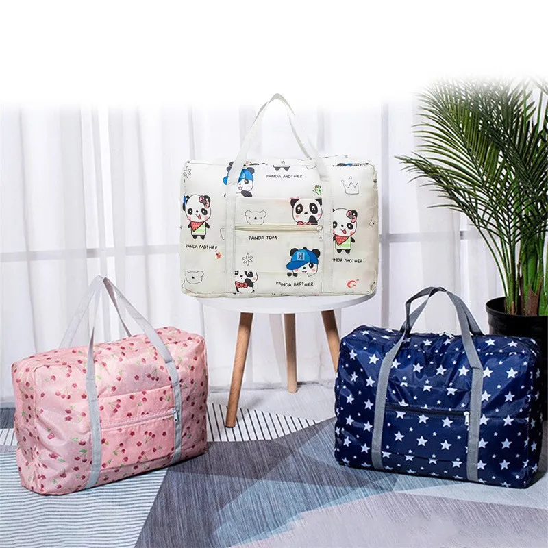 Oxford Foldable Duffel Bag Travel Organizer Weekend Hand Bags Portable Suitcases Large Travel Clothing Storage Bag Women's Tote
Oxford Foldable Duffel Bag Travel Organizer Weekend Hand Bags Portable Suitcases Large Travel Clothing Storage Bag Women's Tote