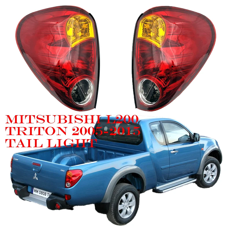1 Tail Light Assembly with Wiring Harness and no Bulb Fit for TRITON L200 2005-2015 Series cars with Wires without Bulb
1 Tail Light Assembly with Wiring Harness and no Bulb Fit for TRITON L200 2005-2015 Series cars with Wires without Bulb