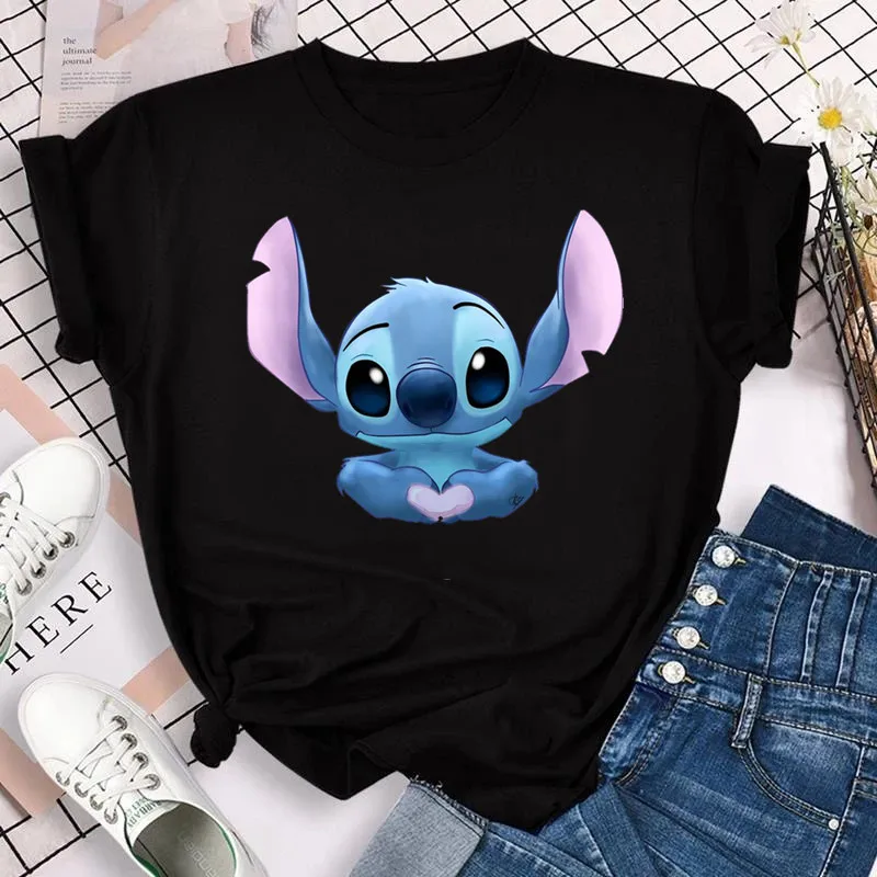 Disney Kawaii Lilo Stitch Funny Cartoon T Shirt Women Stitch Summer Cute Manga T-shirt Graphic Tshirt Streetwear Top Tees Female
Disney Kawaii Lilo Stitch Funny Cartoon T Shirt Women Stitch Summer Cute Manga T-shirt Graphic Tshirt Streetwear Top Tees Female