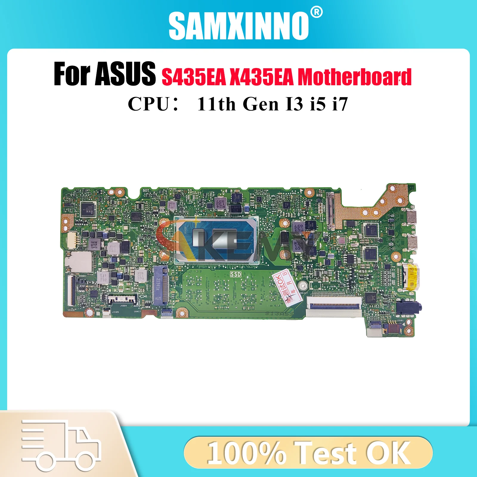 X435EA Laptop Motherboard For ASUS VivoBook S435EA X435EA X435E Notebook Mainboard With 11th Gen I3 i5 i7 tests OK fast shipping
X435EA Laptop Motherboard For ASUS VivoBook S435EA X435EA X435E Notebook Mainboard With 11th Gen I3 i5 i7 tests OK fast shipping