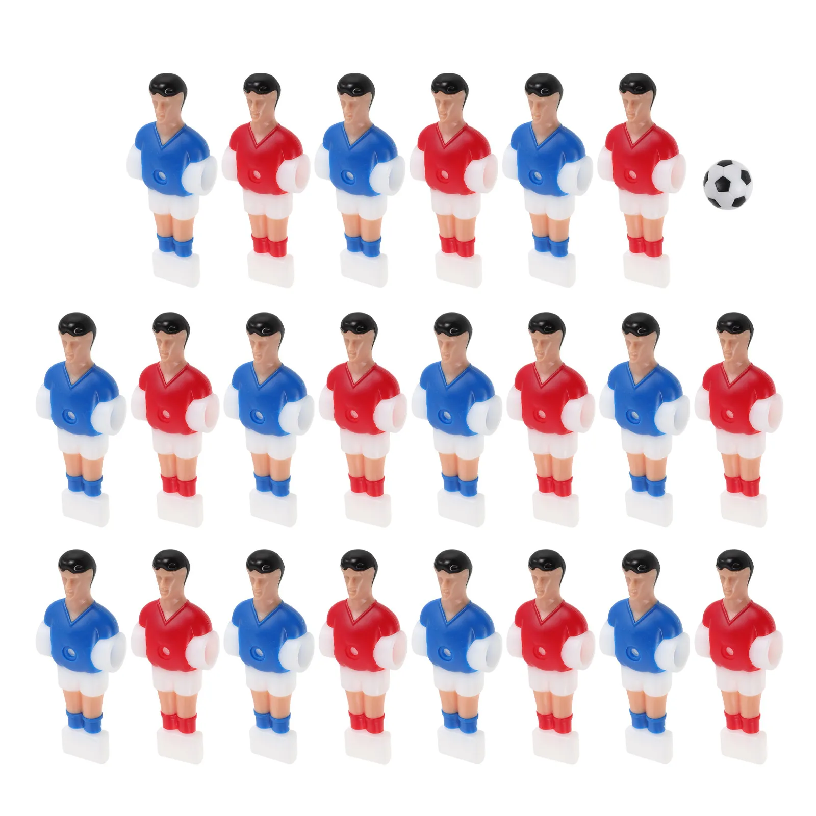 1Set Foosball Replacement Players and Mini Soccer Balls for Tabletop Football Game Compatible with Most Foosball Tables Home
1Set Foosball Replacement Players and Mini Soccer Balls for Tabletop Football Game Compatible with Most Foosball Tables Home