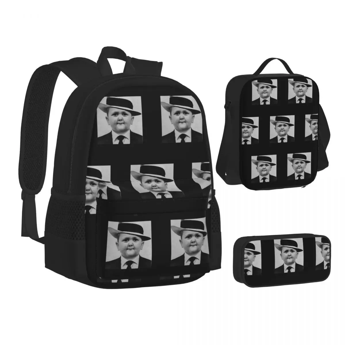 Mini Khabib Hasbulla Meme Backpacks Students Bookbag School Bags Kids Rucksack Lunch Bag Pen Bag Three-Piece Set
Mini Khabib Hasbulla Meme Backpacks Students Bookbag School Bags Kids Rucksack Lunch Bag Pen Bag Three-Piece Set