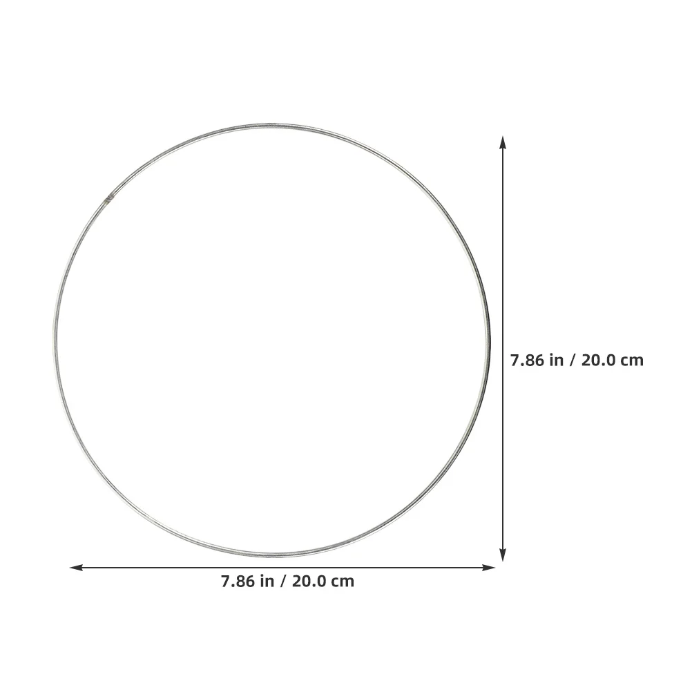 20pcs Dream Catcher Material Metal Floral Hoop 8Inch Iron Wreath Frame For Diy Crafts Wall Hanging Decor Hoops For Crafting
20pcs Dream Catcher Material Metal Floral Hoop 8Inch Iron Wreath Frame For Diy Crafts Wall Hanging Decor Hoops For Crafting