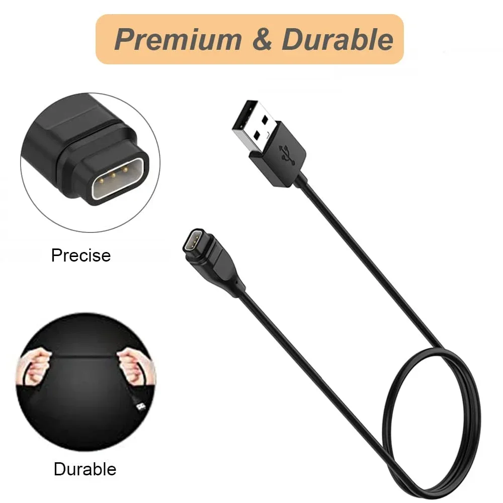 USB Charger for Coros Pace 2 3 Fast Charging Cable For Coros Apex 2 Pro/ Apex Pro/ Apex 42MM 46mm/Coros Vertix/ Vertix 2
USB Charger for Coros Pace 2 3 Fast Charging Cable For Coros Apex 2 Pro/ Apex Pro/ Apex 42MM 46mm/Coros Vertix/ Vertix 2
