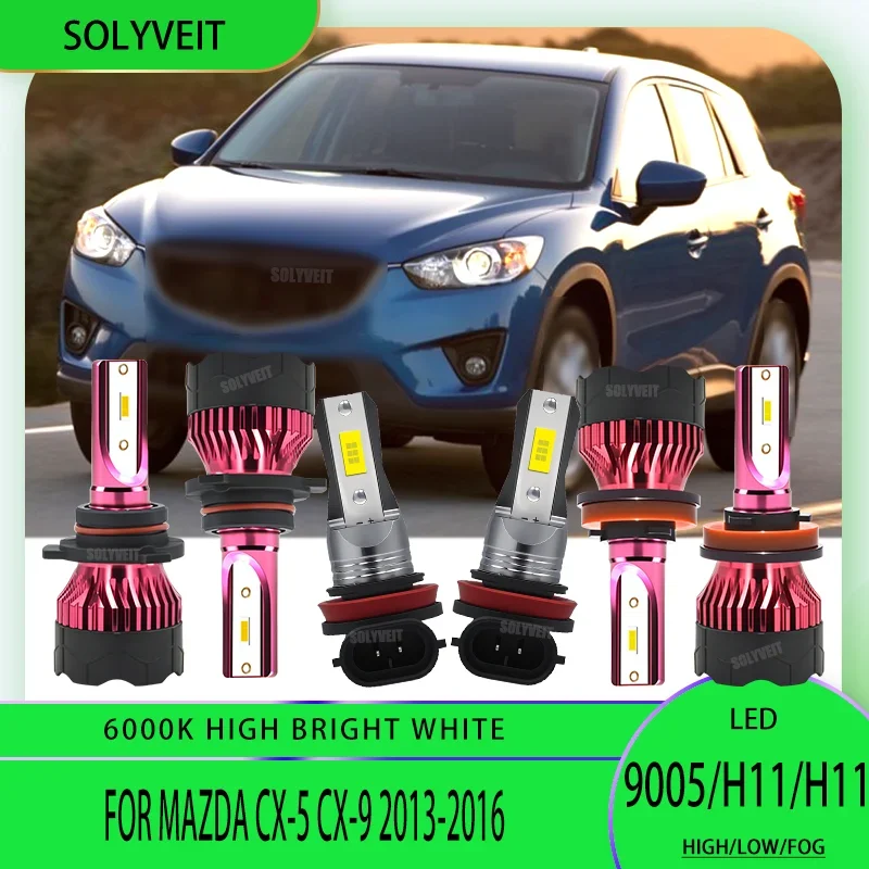 Долговечные алюминиевые светодиодные лампы 6000K 12V для авто, комплект противотуманных фар (ближний/дальний свет) 9005 H11 H8 для Mazda CX-5 CX-9 2013 2014 2015 2016
Долговечные алюминиевые светодиодные лампы 6000K 12V для авто, комплект противотуманных фар (ближний/дальний свет) 9005 H11 H8 для Mazda CX-5 CX-9 2013 2014 2015 2016